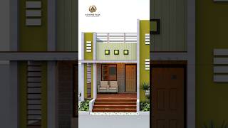 24' by 30' house plan | 24×30 house design | 2 bedroom budget house #ghar #home #housedesign