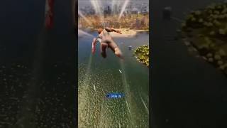 PS 5 Marvel's Spiderman 2 game (web wing scene) #shortvideo