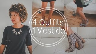 Outfits| 1 Vestido 3 Looks | NYFW