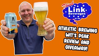 Athletic Brewing Golf Bag Giveaway and Tasting Wit's Peak!