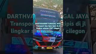 BUSbasuri Artis Full telolet🥳DARTHVADER ' TUNGGAL JAYA Transport#SHORTS#di jl lingkar selatan CM7