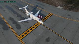 Xplane 12 | NetJets VA | West Palm Beach - Chicago Midway | Phenom 300