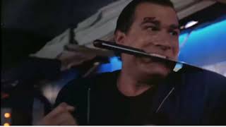 Under Siege (1992) | Steven Seagal (Casey Ryback) vs. Tommy Lee Jones (Strannix) in Epic Knife Fight