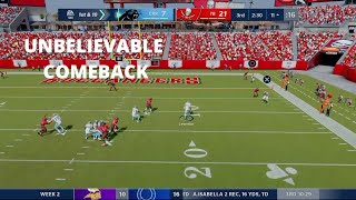 Unbelievable Comeback- Madden 21 Fantasy Draft Series Ep.3