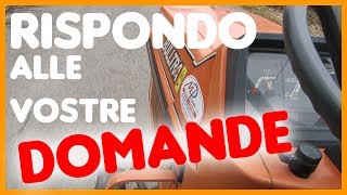 Rispondo alle vostre domande sul KUBOTA!