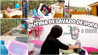 MI RUTINA DE LAVADO DE ROPA👕 + PRODUCTOS QUE UTILIZO #rutinadelavado