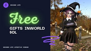 Second Life 2022  l  Vlog-o-ween... Free Gifts Inworld $0L  l  Sandra8675