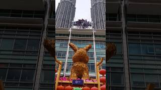 Chinese new year at KLCC Kuala Lumpur Malaysia 🇲🇾 #travelwithpassion #kl #chinesenewyear2023