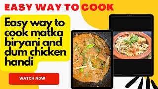 How  to Make Delicious Dum Chicken Handi/Restaurant Style Matka White Biryani By The Cooking Secrets