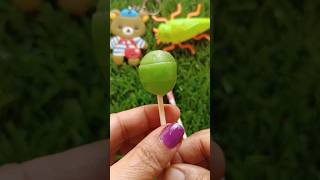 🍏🍏Green Apple flavour CINTU Euro pop lollipop #yummy #viral #tasty #asmr #shorts 🍏🍏🍏🍏🍏