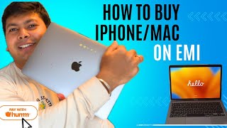 How to buy iphone/mac on EMI without credit card 🥳| New macbook air is here 😍👍| Humm finance 👏😄