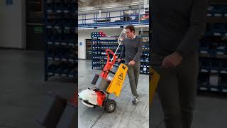 Willgo trolley for transferring the vertical scrubber dryer Willmop 50