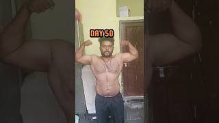 day 50 (75) day's hard challenge  #kompalinagaraj #gym #fitness #bodybuildingnation #hyderabad #gym