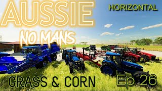 Farming Simulator 22  - Farming Simulator 22  - GRASS & CORN  on AUSSIE NO MAN'S Horizontal