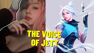 JETT VOICE ACTRESS (IRL VALORANT JETT - Arrumie Shannon)