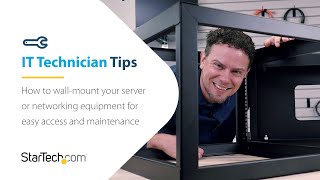 How to Wall-Mount your Server or Networking Equipment for Easy Access and Maintenance - IT Tech Tips