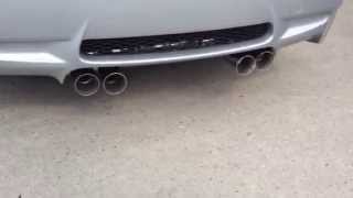 PPCGB BMW M3 Sport Exhaust Milltek Awsome Sound Twin Pipe Design