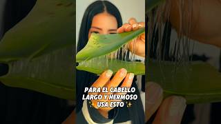 Cabello largo y hermoso con 1 ingrediente 😱 #trucosdebelleza #trucosytips #tips #viral #fypシ゚viral