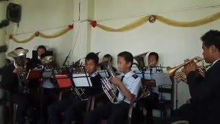 College Veng Corps Band on Family Sunday 2016 - Lloyd