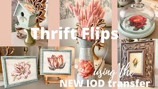 5 Thrift Flips | NEW IOD SPRING Release 2024