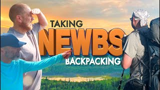 Taking Newbs Backpacking on the Superior Hiking Trail 2021