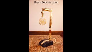 Making a Brass Bedside Lamp