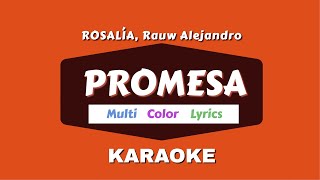 ROSALIA y Rauw Alejandro - Promesa (Karaoke Instrumental)