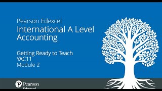 Getting Ready to Teach Pearson Edexcel International A Level Accounting (Module 2)