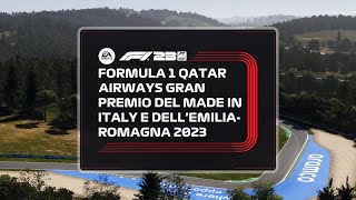 F1 23 | Career mode | Race 3 | Imola Qualifiers ( 4K )