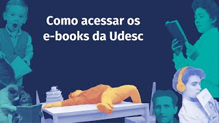 Como acessar os e books da Udesc