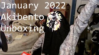 January 2022 Akibento Unboxing