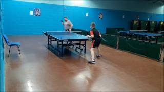 Fred 49 - Fred's New Year Table Tennis Video 2017