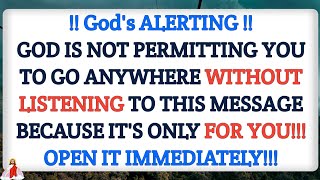 🛑 !! GOD'S ALERTING !! GOD IS NOT PERMITTING YOU TO GO ANYWHERE.। OPEN IT । GOD'S MESSAGE #g