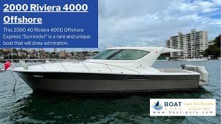 2000 Riviera 4000 Offshore