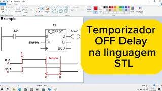 Como Programar um Temporizador Off Delay em STL no PLC Siemens com Simatic Manager #117