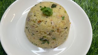 ಬನ್ಸಿ ರವೆ ಉಪ್ಪಿಟ್ಟು। Bansi Rava Upma| Wheat Rava Upma| Simple healthy breakfast recipe #karnataka