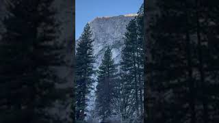 Empty Yosemite on a frosty winter day- My favorite.