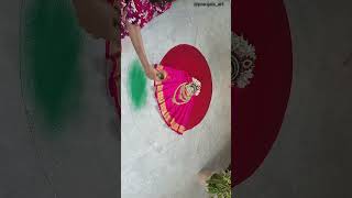 Navratri special rangoli designs 🤩 #art #rangoil #navratri #tuljapur_live_darshan_photo #devi