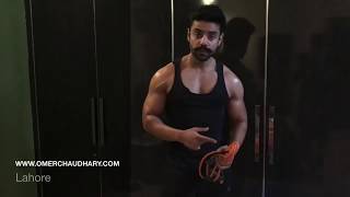 TOP 10 HOME WORKOUTS WITH RESISTANCE BAND | OMER CHAUDHARY