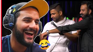 Fukra insaan Reaction On BASSI And HARSH GUJRAL😂! (standup comedy) fukra insaan