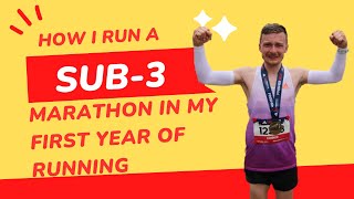 Training for a sub 3 marathon - How I trained for a sub 3 in my first year of running!