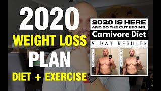 2020 WEIGHT LOSS PLAN - My (CARNIVORE) Diet & Exercise Approach