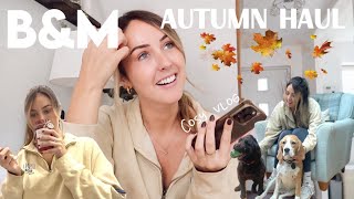 COSY AUTUMN VLOG |  Come shop with me at B&M a NEW IN haul 🍂🍁