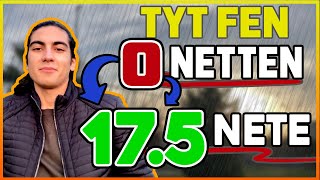 TYT FENDE 0'DAN +10 NETLERE NASIL ÇIKILIR?/ TMCİ GÖZÜNDEN TYT FEN/kaynak önerisi-taktikler #YKS #TYT