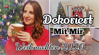 WEIHNACHTSDEKO 2020 | Dekoriert mit mir | Unsere Weihnachtsbaum 🎄