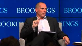 Brookings Institution hosts Yanis Varoufakis (April 16, 2015)