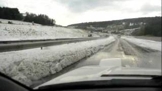 Violent orage de grêle Haute Loire