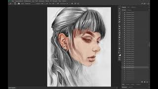 Painting in Photoshop timelapse (source) 2019 01 04