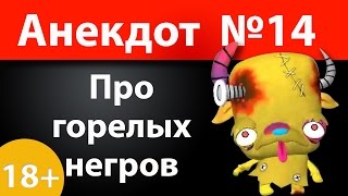 Анекдот №14: Про горелых негров)))))