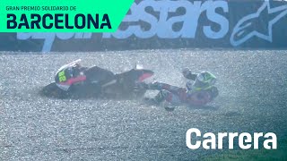 La caída de Stefano Nepa al comienzo de carrera | Moto3